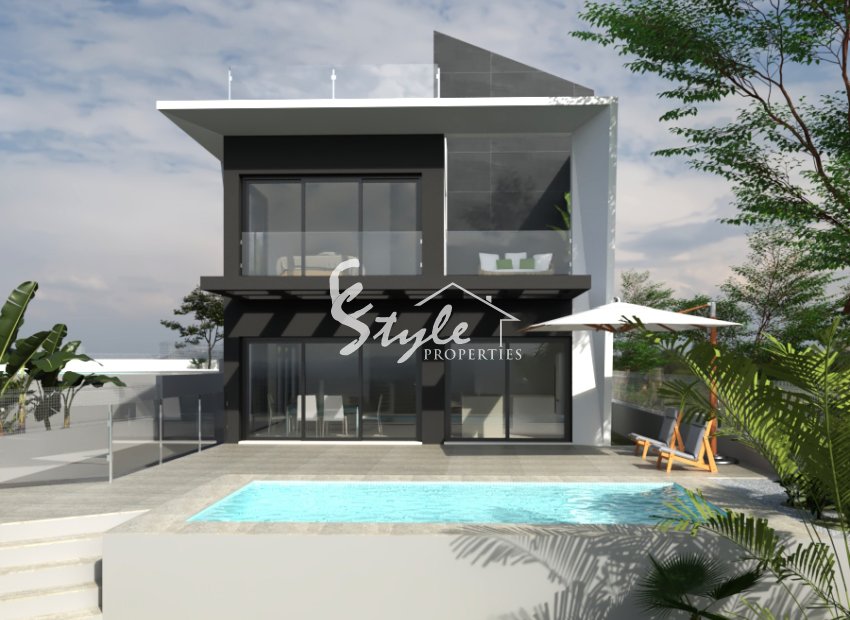 Villas nuevas en venta en Villajoyosa, Costa Blanca, España.ON1603