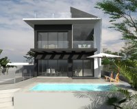 Villas nuevas en venta en Villajoyosa, Costa Blanca, España.ON1603