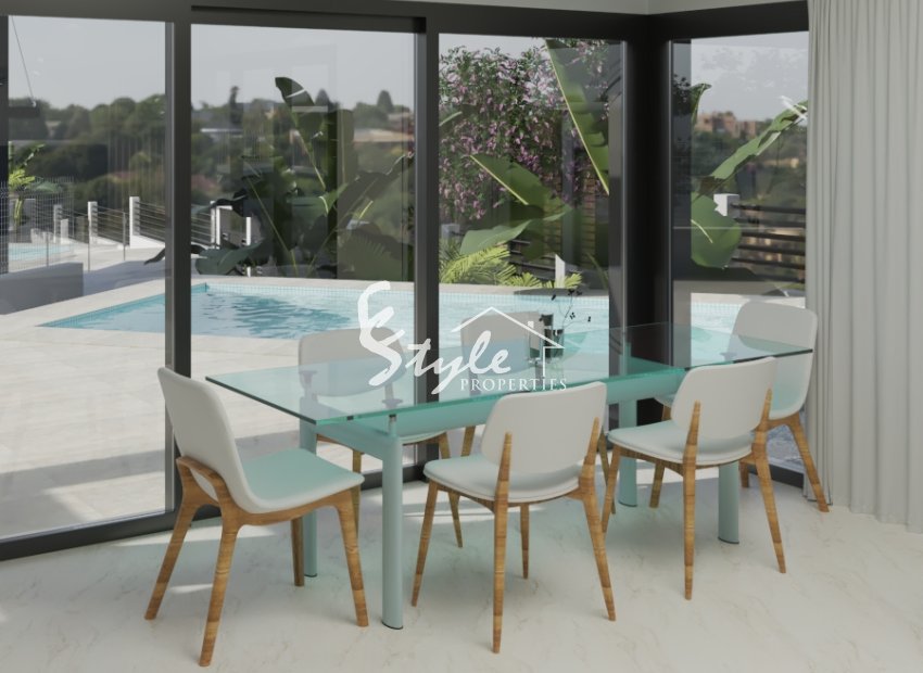 Villas nuevas en venta en Villajoyosa, Costa Blanca, España.ON1603