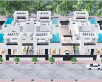 Виллы новой постройки на продажу в Лос-Алькасарес, Мурсия, Испания.ON1787