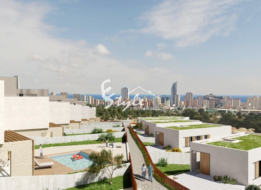 Виллы новой постройки в Финестрате, Коста Бланка, Испания. ОN1697