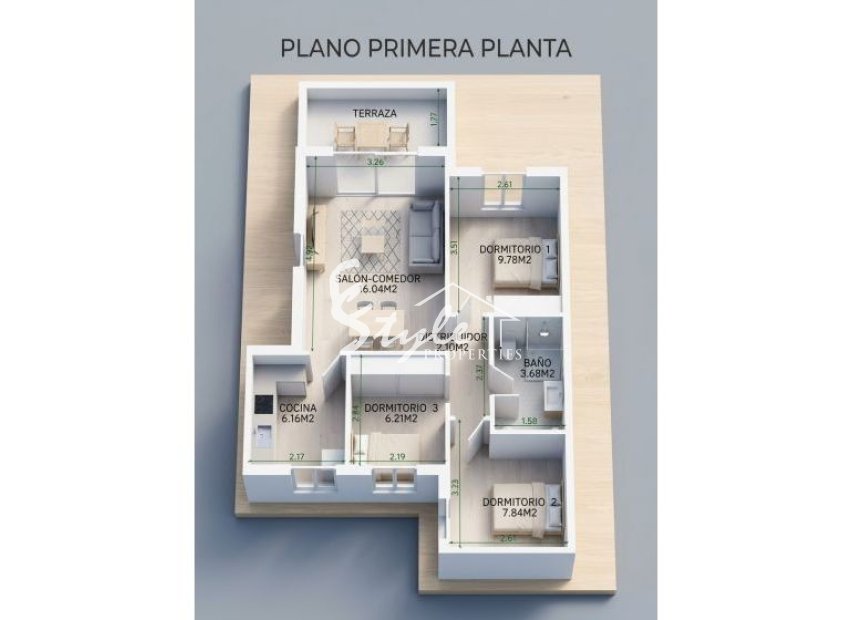 Вторичное жилье - Apartamento - Orihuela-Costa - Ориуэла Коста
