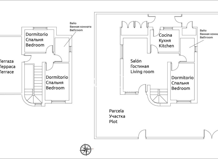 Вторичное жилье - Вилла - Torrevieja - Los Balcones - Los Altos del Edén
