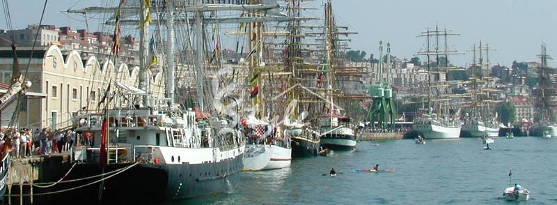 Уникальные корабли пришвартуются в Сантандере для участия в Фестивале моря