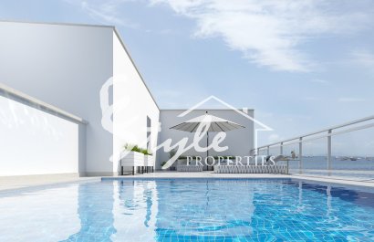 Comprar nuevo apartamento en Lo Pagán del Mar Menor, viviendas en primera línea del Mar Mediterráneo y vistas panorámicas al mar. ID ON1360