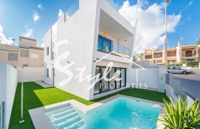 For sale new detached villa close to the beach in La Mata, Torrevieja, Costa Blanca, Spain ON1242