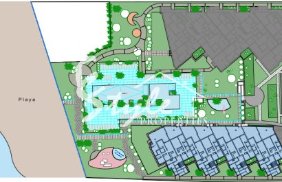 Pisos nuevos en venta en primera línea de mar en Denia, Alicante, Costa Blanca. ON1819