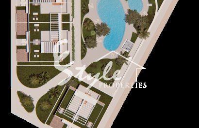 Продаются апартаменты с 2 спальнями в новом жилом комплексе недалеко от Розовой лагуны в Торревьехе, Коста Бланка. ID ON1118