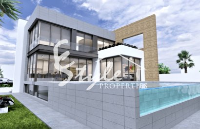 En venta nueva villa cerca del mar en Orihuela Costa, Costa Blanca.ON1248