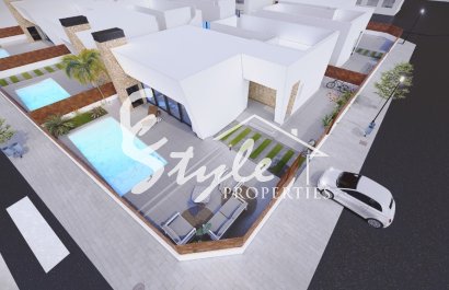 New build villas for sale in San Pedro del Pinatar, Murcia, Spain. ON1429