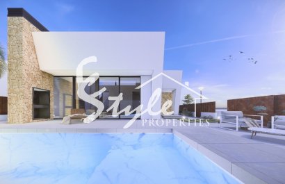 New build villas for sale in San Pedro del Pinatar, Murcia, Spain. ON1429