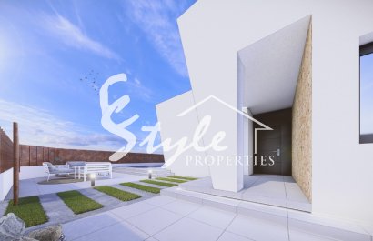 New build villas for sale in San Pedro del Pinatar, Murcia, Spain. ON1429