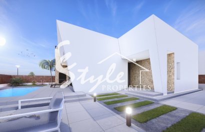 New build villas for sale in San Pedro del Pinatar, Murcia, Spain. ON1429