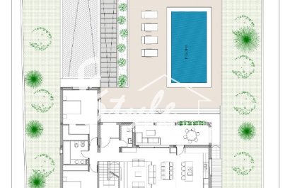 Villa de obra nueva en venta en Punta Prima, Costa Blanca, España. ON1460