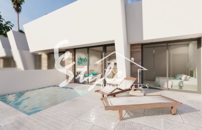 New semi-detached villas for sale in Torrepacheco, Costa Blanca, Spain. ON1462