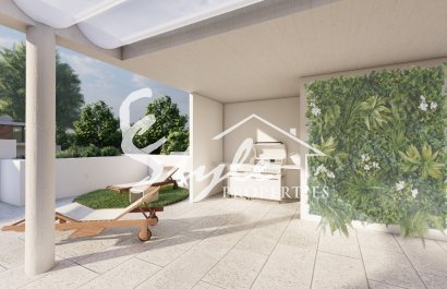 New semi-detached villas for sale in Torrepacheco, Costa Blanca, Spain. ON1462