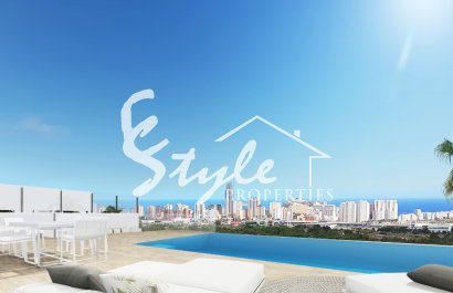 Villas de obra nueva con vista al mar en Finestrat, Costa Blanca, España. ON1476