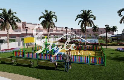 Продается новый таунхаус на берегу моря в Торре де ла Орадада, Коста Бланка, Испания. ON1233_A