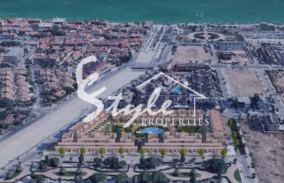 Продается новый таунхаус на берегу моря в Торре де ла Орадада, Коста Бланка, Испания. ON1233_A