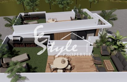 Villa de obra nueva en venta en Pilar de Horadada, Costa Blanca, España. ON1492