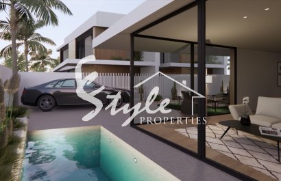 Villa de obra nueva en venta en Pilar de Horadada, Costa Blanca, España. ON1492