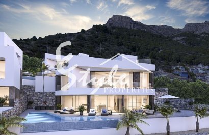 New build luxury villa for sale in Calpe, Costa Blanca, Spain. ON1501