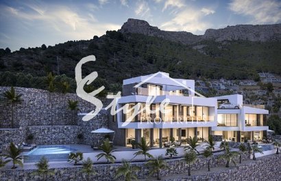New build luxury villa for sale in Calpe, Costa Blanca, Spain. ON1501