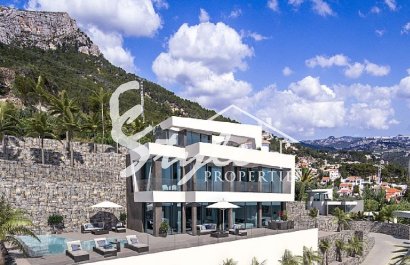 New build luxury villa for sale in Calpe, Costa Blanca, Spain. ON1501