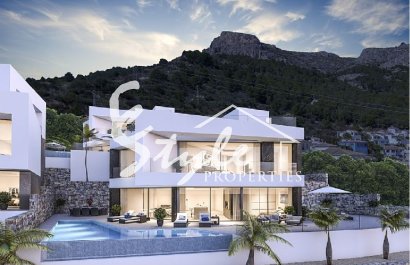 New build luxury villa for sale in Calpe, Costa Blanca, Spain. ON1501