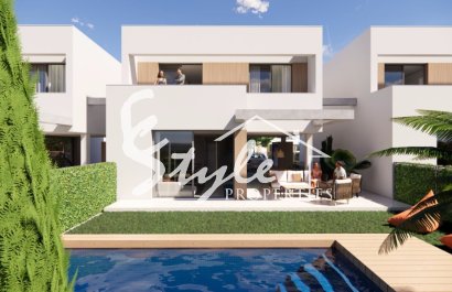 New build villas for sale in Los Alcázares, Murcia, Spain.ON1505