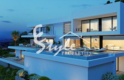 Продается новая роскошная вилла на Кумбре дель Соль, Коста Бланка, Испания. ON1537