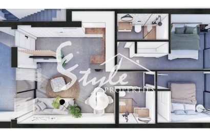 New build apartments close to the beach in San Pedro del Pinatar, Costa Balnca, Spain. ON1549