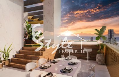 Apartamentos de obra nueva con vistas al mar en Calpe, Alicante, Costa Blanca, España. ON1561