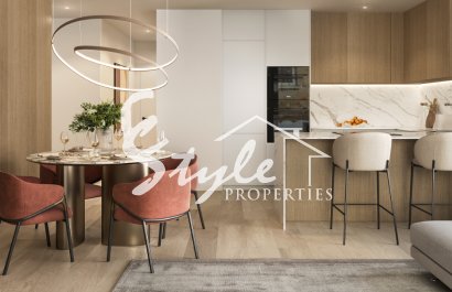 Apartamentos de obra nueva con vistas al mar en Calpe, Alicante, Costa Blanca, España. ON1561