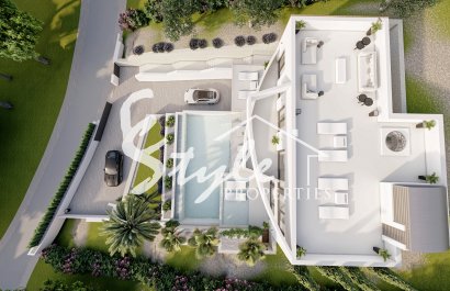 Продается новая вилла в Альтеа, Коста Бланка, Испания. ON1565