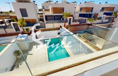 Semi-detached houses for sale in Algorfa, Costa Blanca, Spain. ON1567