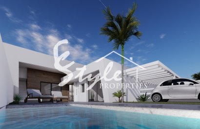 New semi-detached villas for sale in Torrepacheco, Costa Blanca, Spain. ON1572