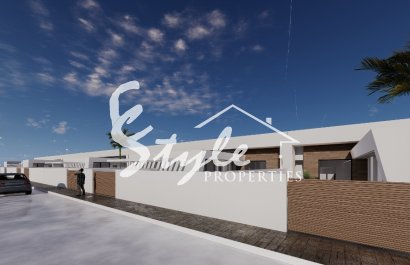 New semi-detached villas for sale in Torrepacheco, Costa Blanca, Spain. ON1572