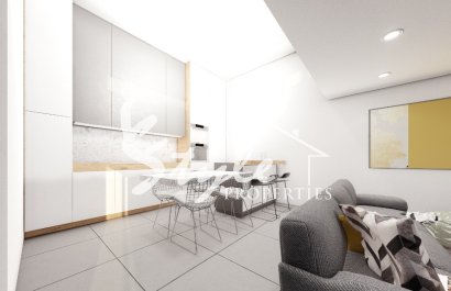 New semi-detached villas for sale in Torrepacheco, Costa Blanca, Spain. ON1572