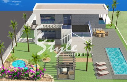 For sale new villa in Polop (close to Benidorm), Costa Blanca, Spain ON1604