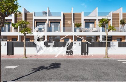 New build townhouse for sale in San Pedro del Pinatar, Murcia, Spain. ON1620