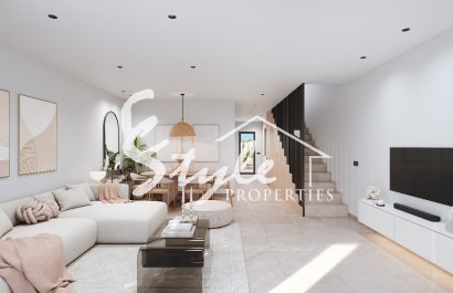 New build townhouse for sale in San Pedro del Pinatar, Murcia, Spain. ON1620