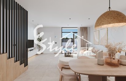 New build townhouse for sale in San Pedro del Pinatar, Murcia, Spain. ON1620