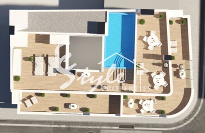 New apartments for sale in the center of Torrevieja, Costa Blanca, Spain. ON1624