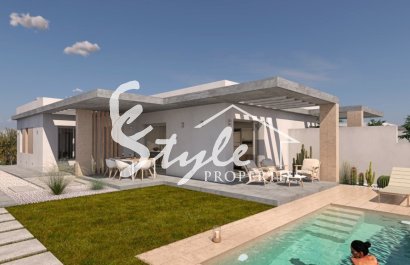 Виллы новой постройки на продажу в Сантьяго де Рибейра, Мурсия, Испания.ON1652