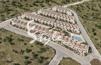 Adosados de nueva construcción en Monforte del Cid, Costa Blanca, España. ON1666