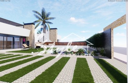 New build villa for sale in San Javier, Murcia, Spain. ON1677