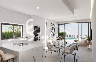 Новые виллы в Сан Хуане, Аликанте, Коста Бланка, Испания.ON1681