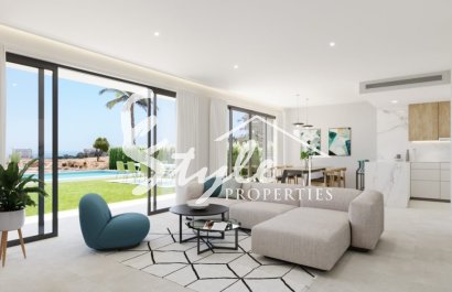 Новые виллы в Сан Хуане, Аликанте, Коста Бланка, Испания.ON1684