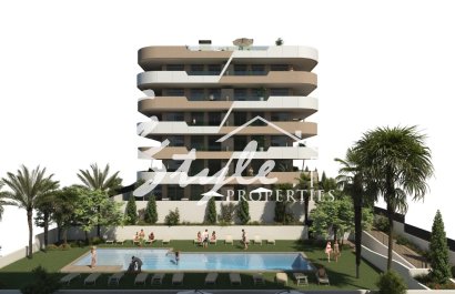 Apartamento nuevo en venta cerca de la playa en Arenales del Sol, Costa Blanca, España.ON1555